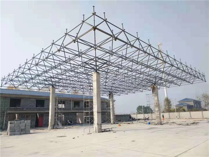 偃师加油站网架